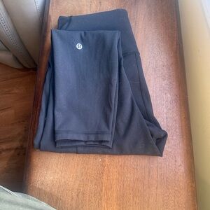 lululemon athletica Black Leggings with High Waist